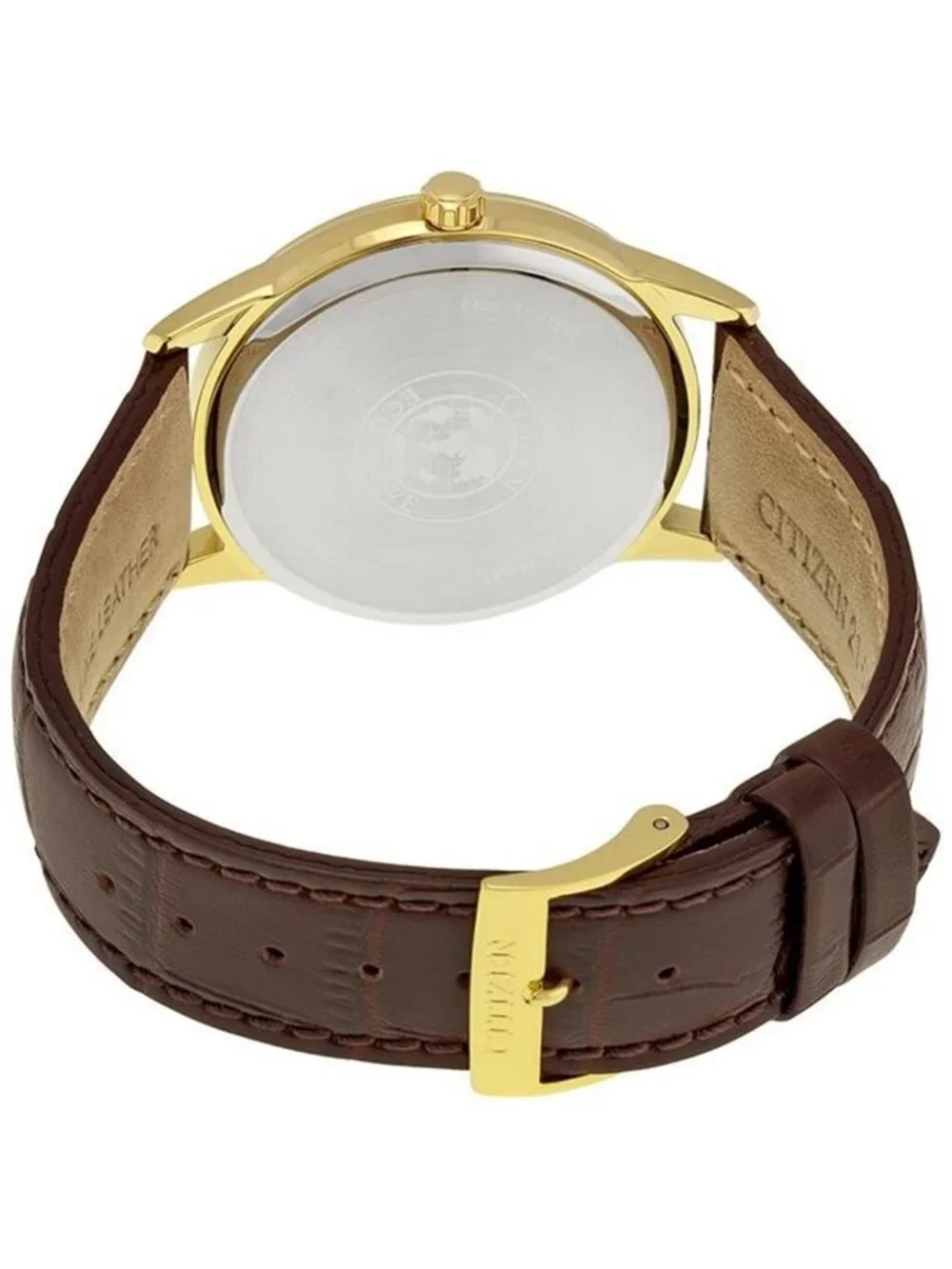 NWT Citizen Men's Straps Eco-Drive Ivory White Dial Watch